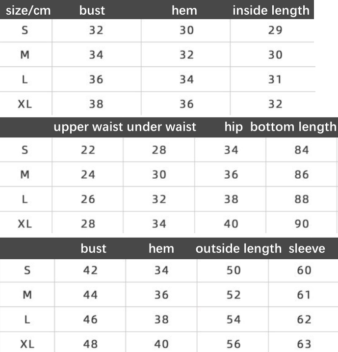 Double Sided Brushed Tight Three Piece Set