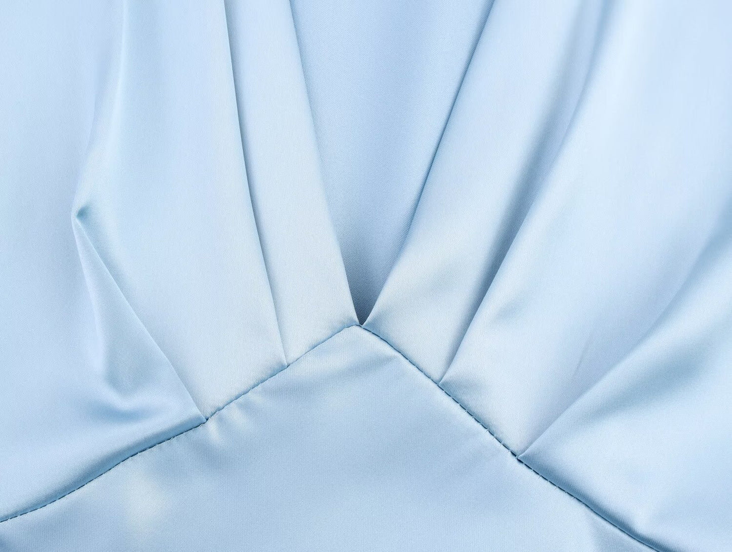 Silk Satin Midi Dress