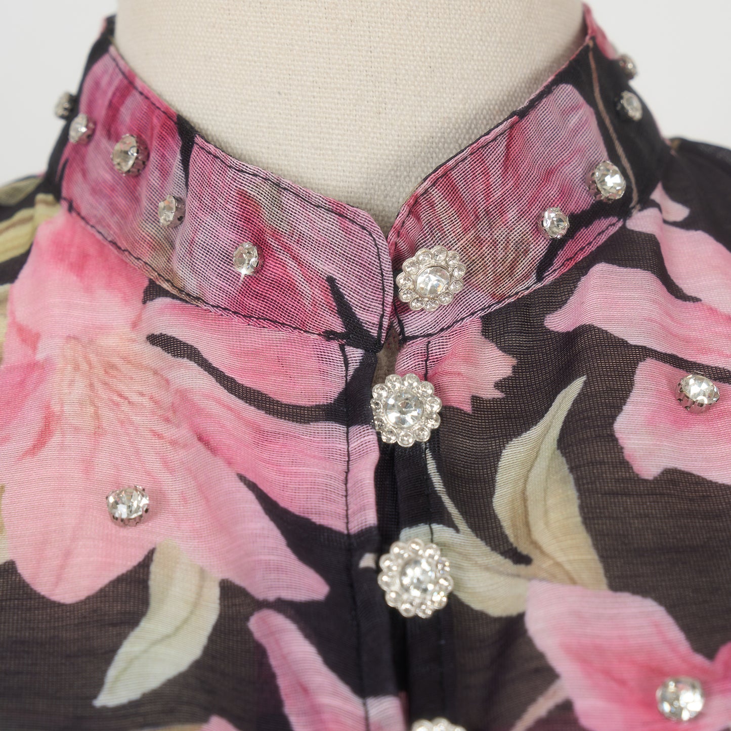 Floral Short Sleeved Midi Dress