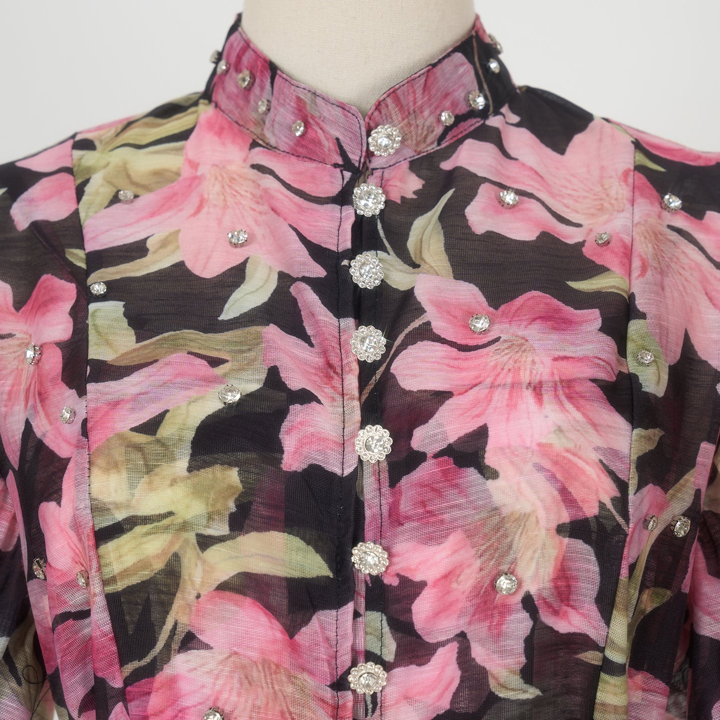 Floral Short Sleeved Midi Dress