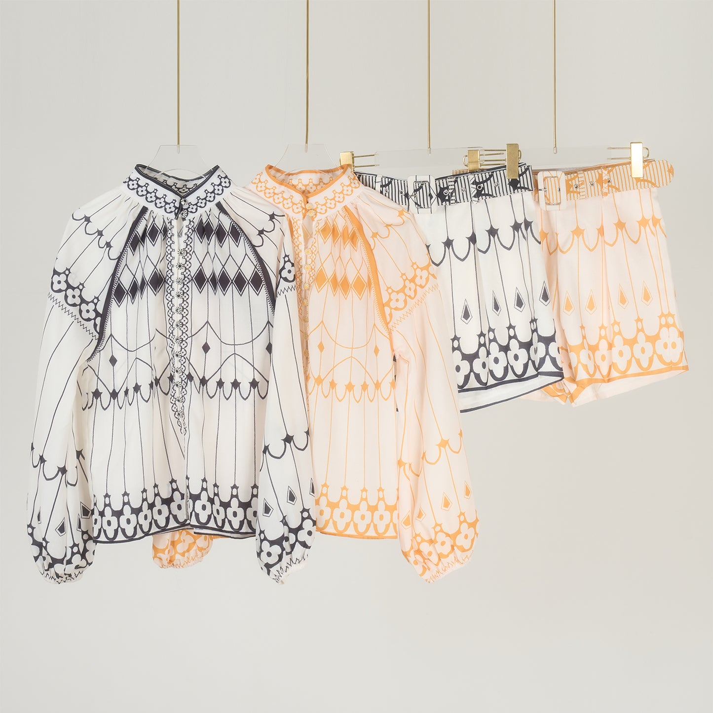 Retro Bohemian Style Two Piece Set