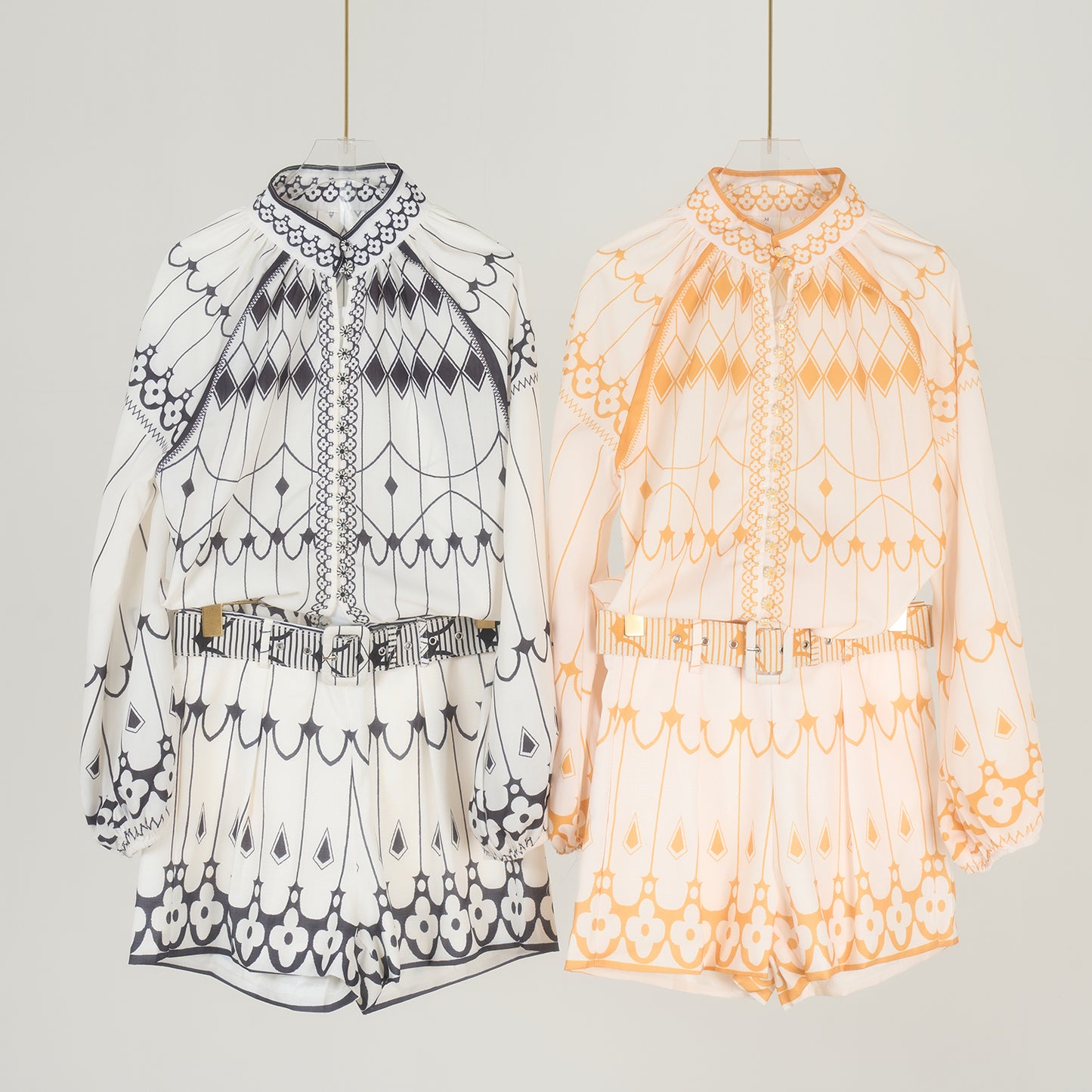 Retro Bohemian Style Two Piece Set