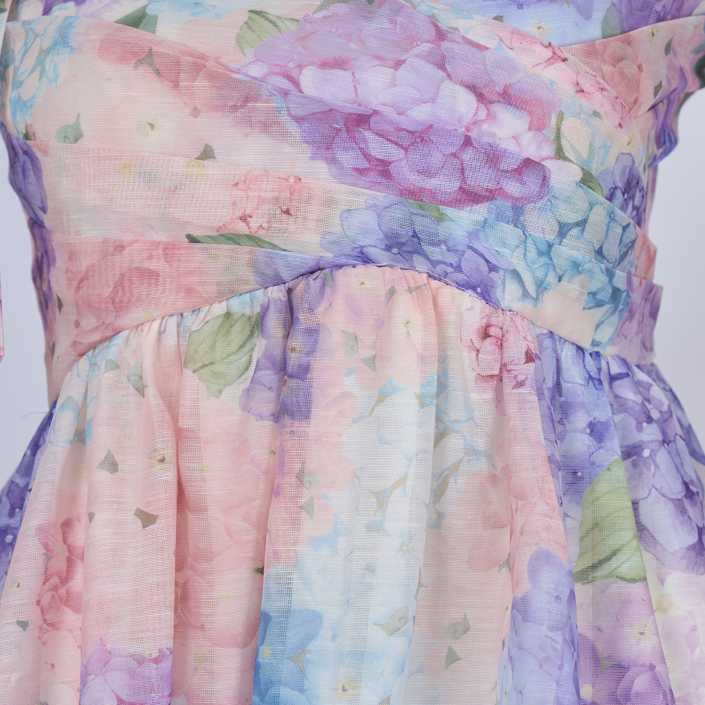 Lady Sweet Bow Tie Strap Dress In Mid Length
