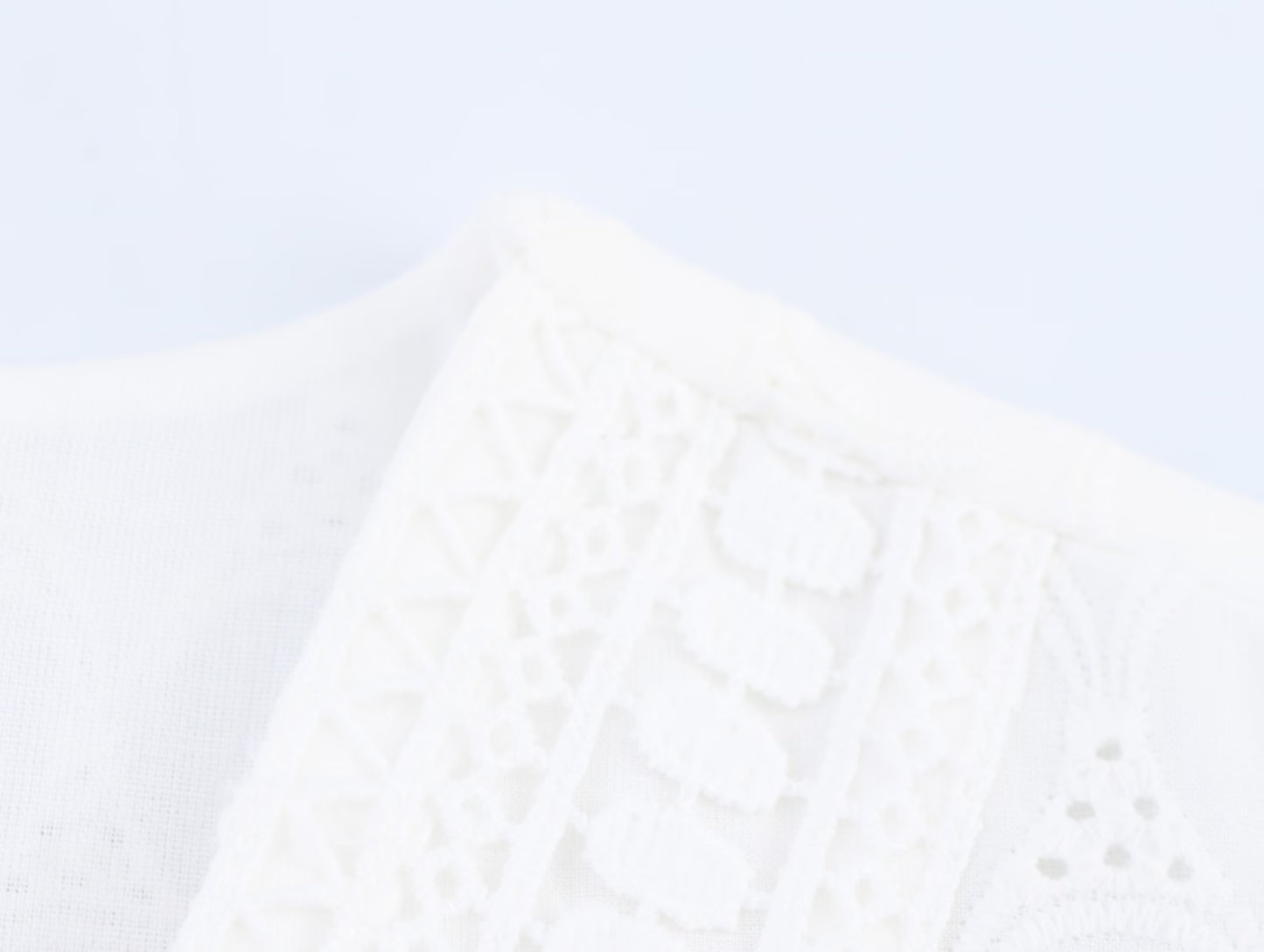 Cotton Embroidery Tea Dress
