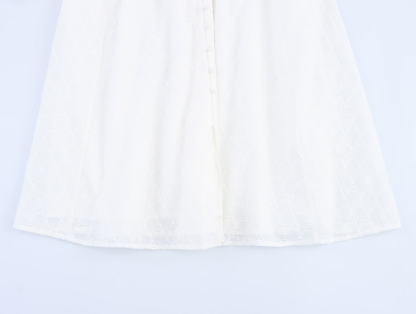 Cotton Embroidery Tea Dress