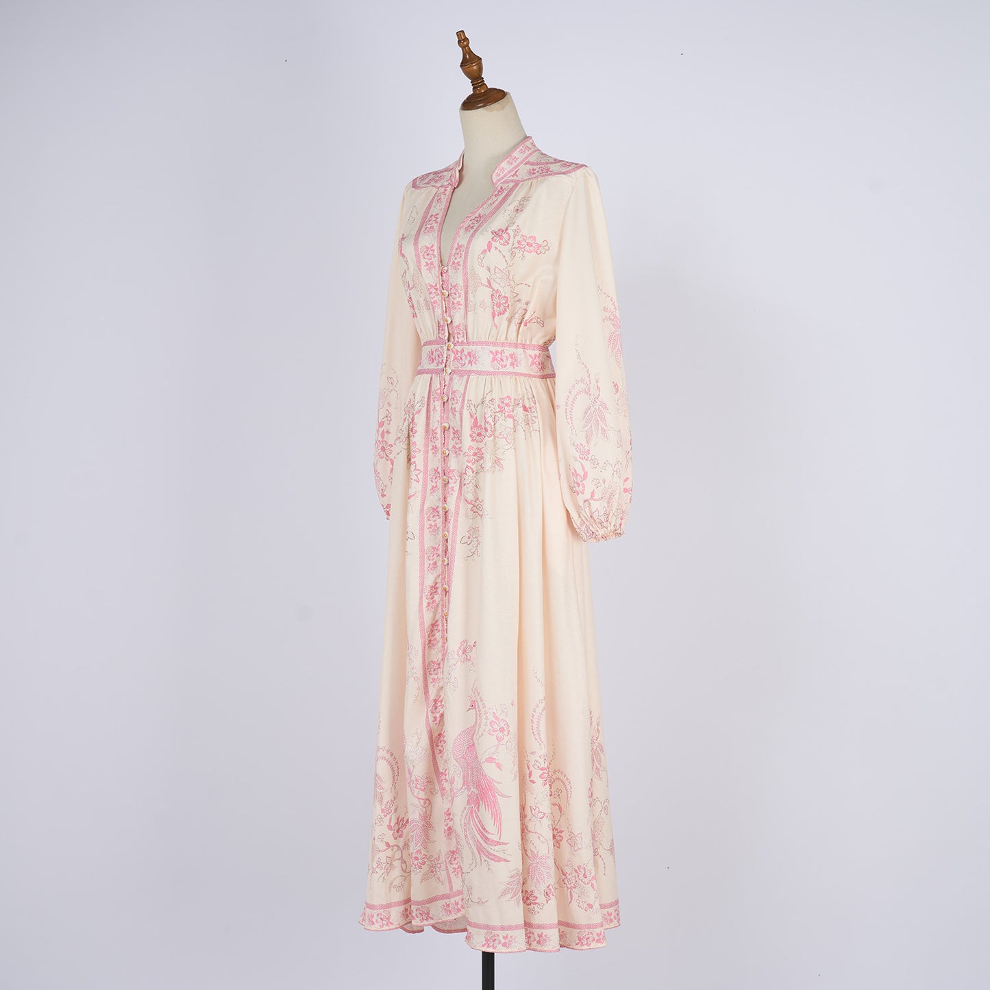 A Line Long Sleeved Dress