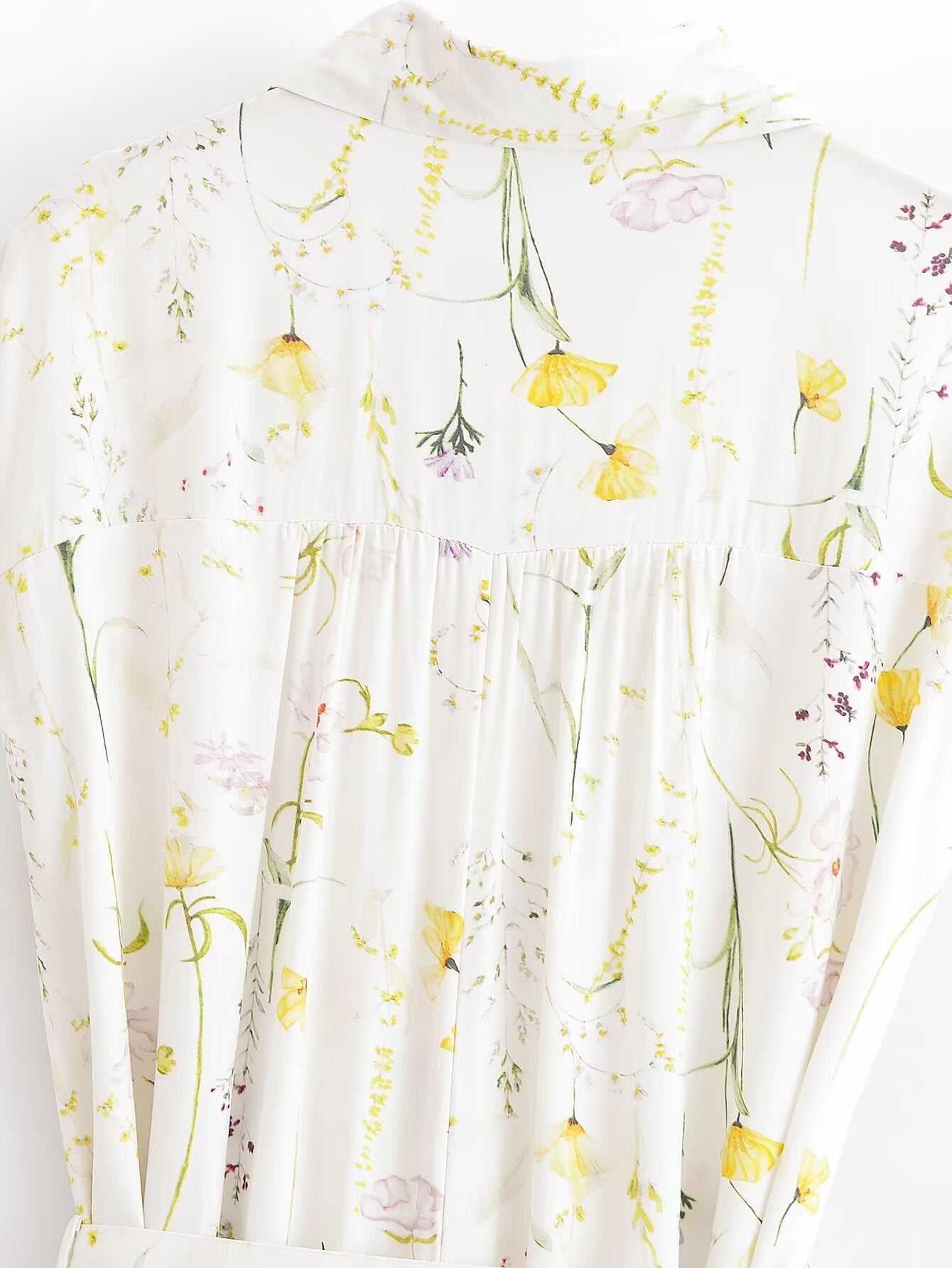 Printed Bohemian Beach Belt Dress