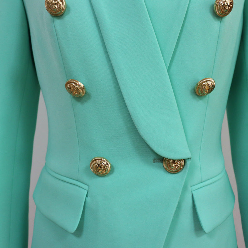Mint Double Breasted Blazer