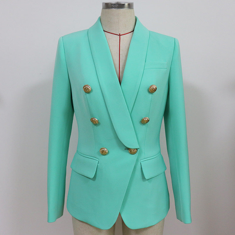 Mint Double Breasted Blazer