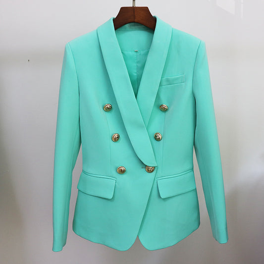 Mint Double Breasted Blazer