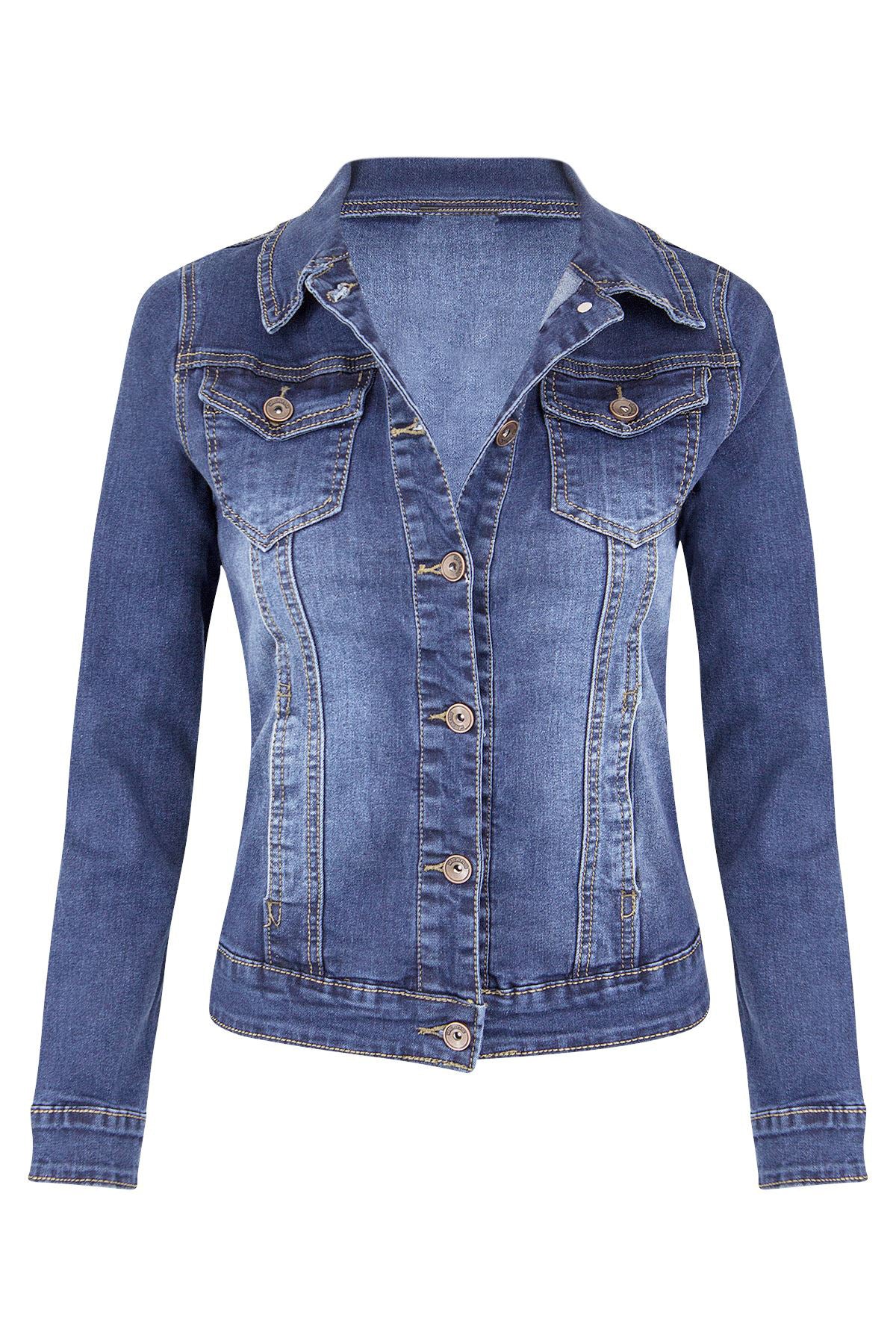 Slight Stretch Denim Jacket