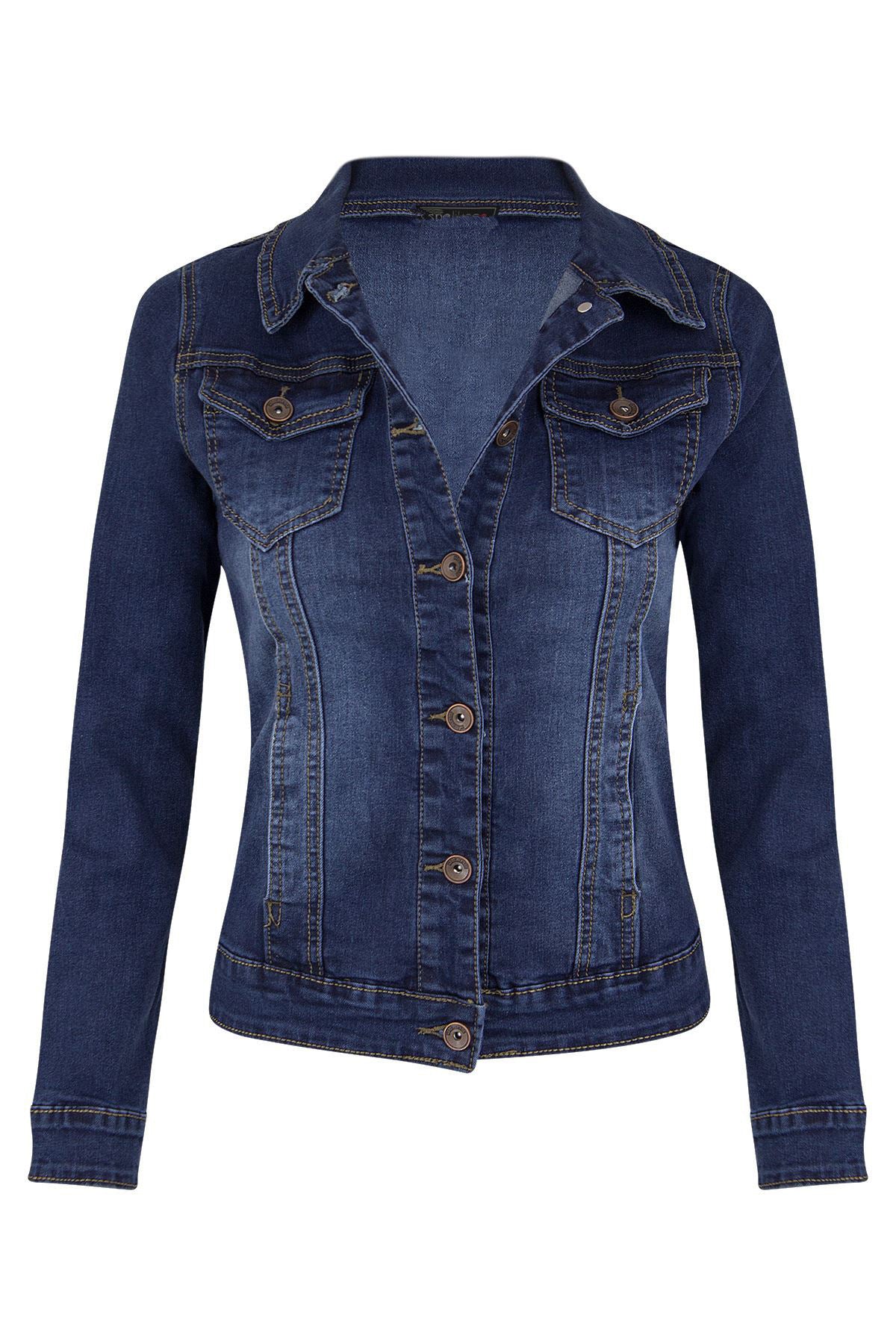 Slight Stretch Denim Jacket