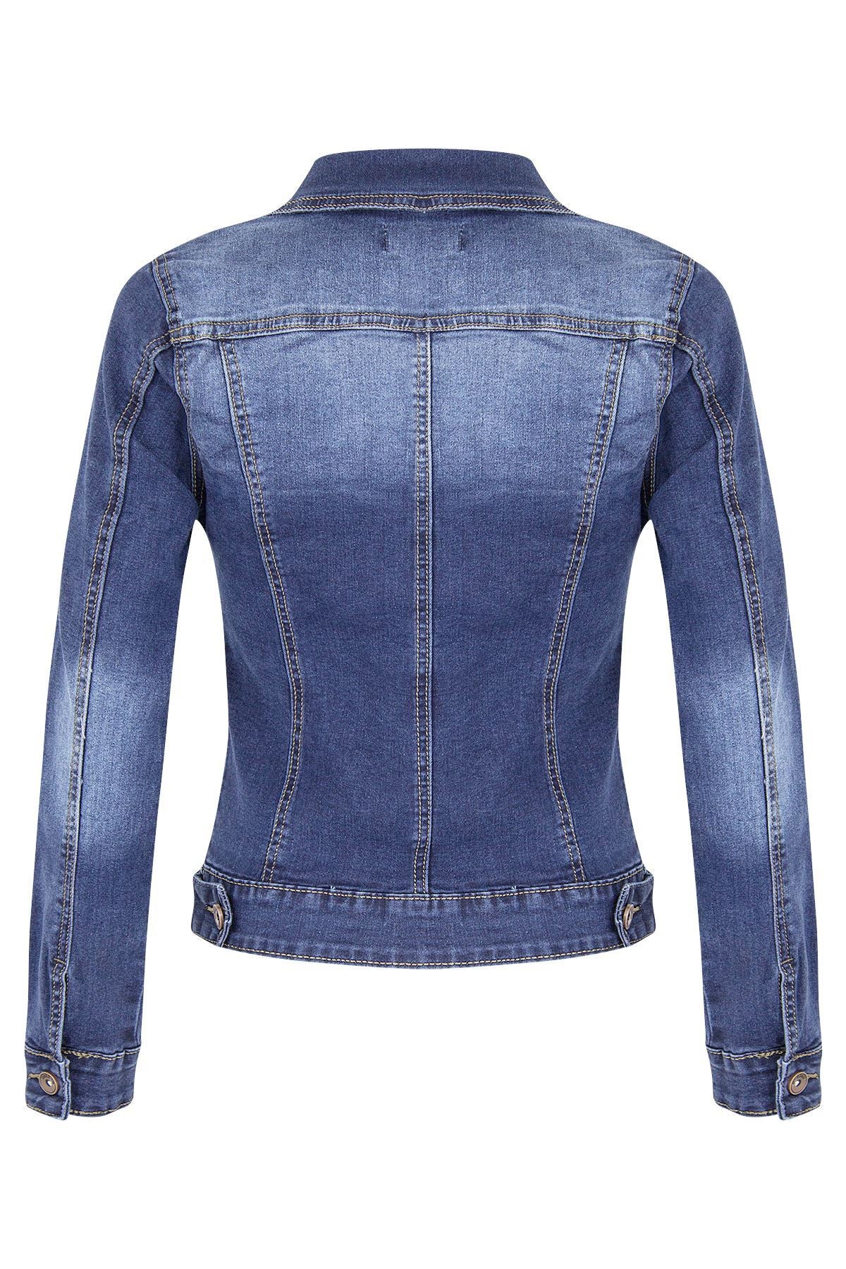 Slight Stretch Denim Jacket