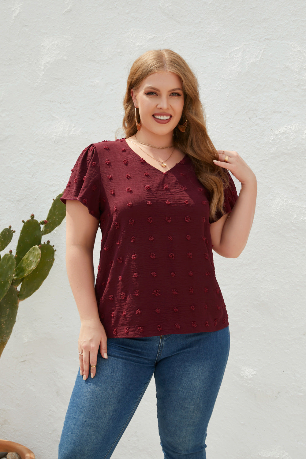 Chloe Polka Dot Top