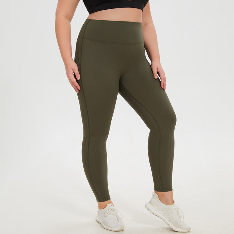 Peach Yoga Pants