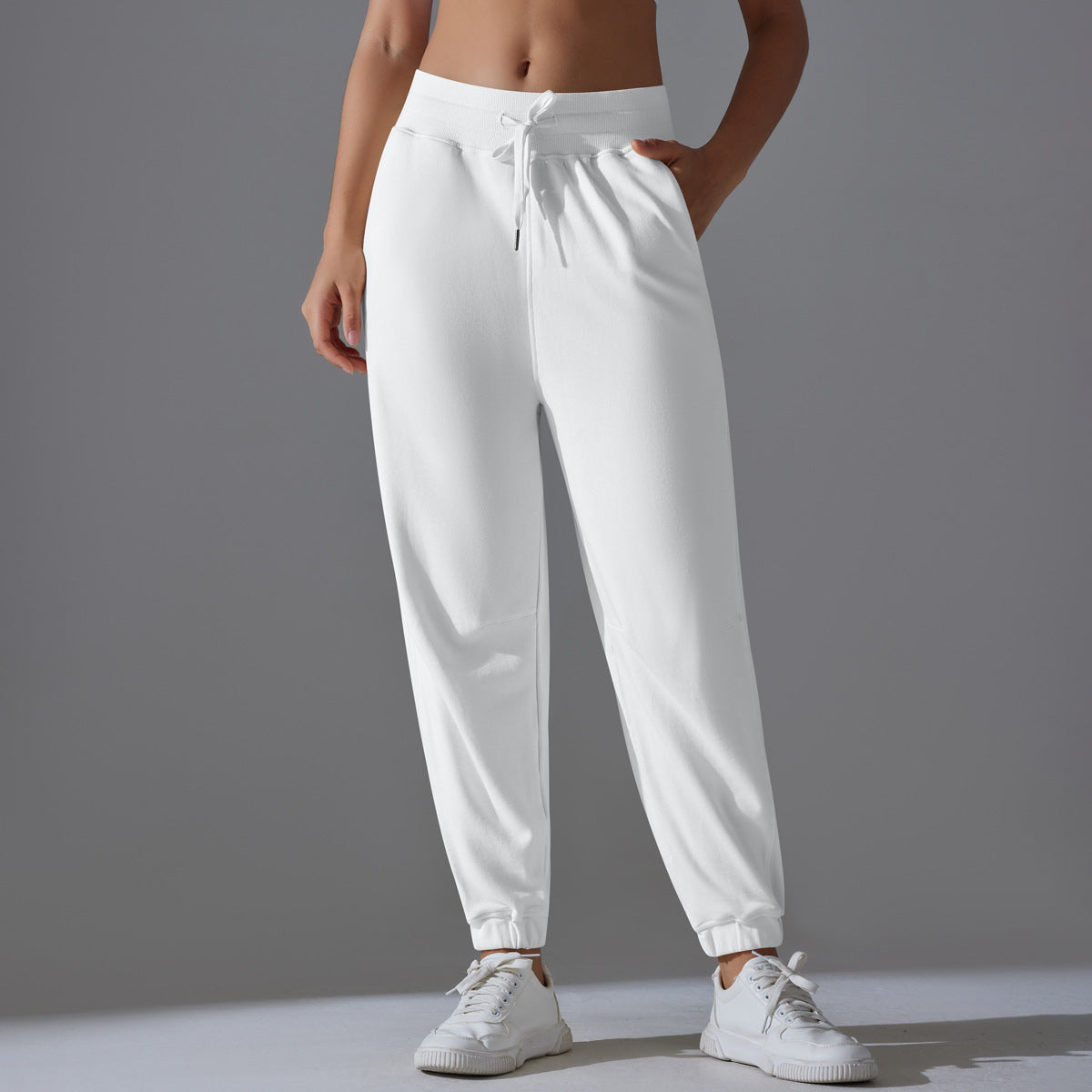 Loose Tapered Sports Pants
