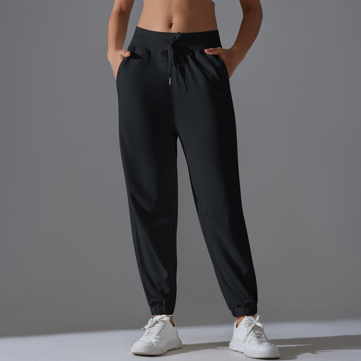 Loose Tapered Sports Pants