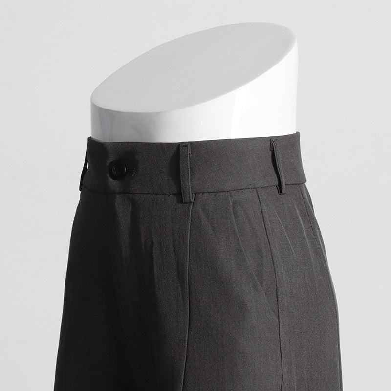Black Wide Leg Trousers