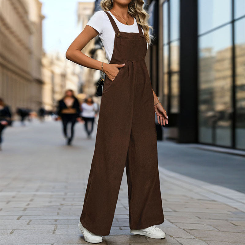 Coffee Brown Light Overalls
