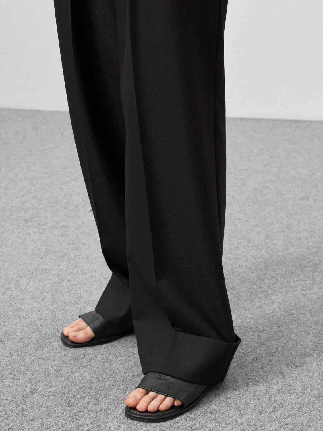 Black Mopping Work Pants