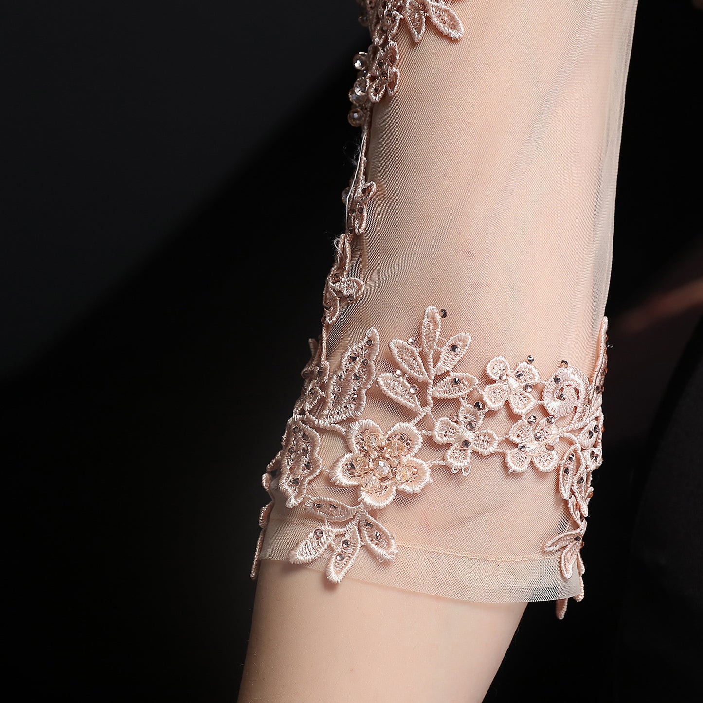 Diamond Fishtail Evening Dress