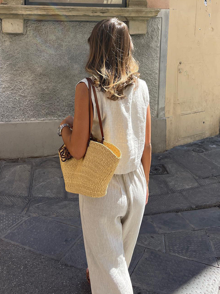 Linen Two Piece Sets