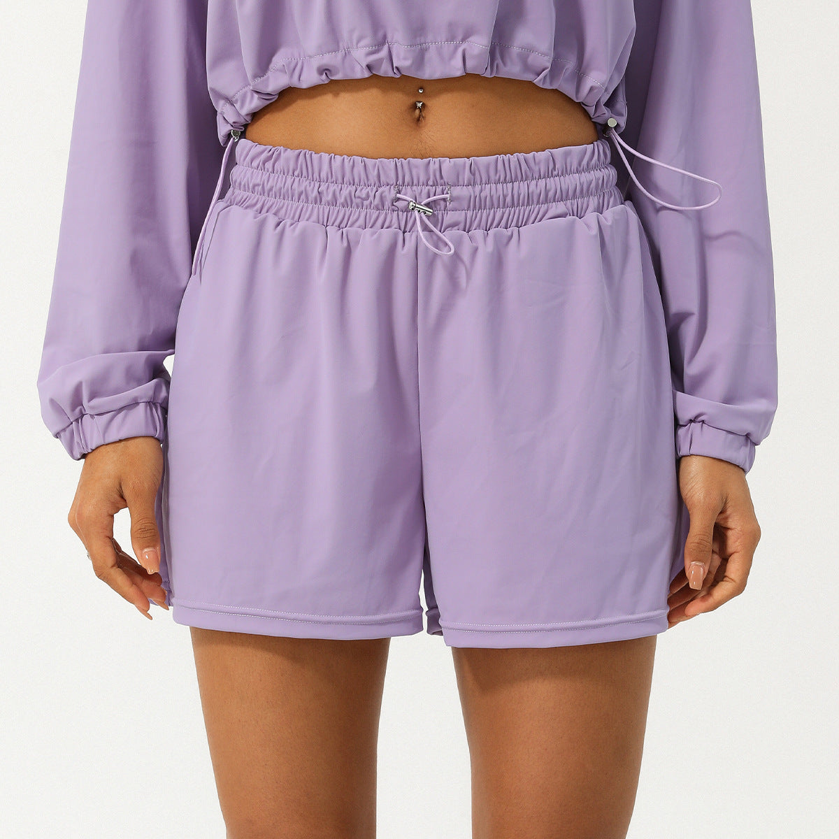 Exercise Drawstring Shorts