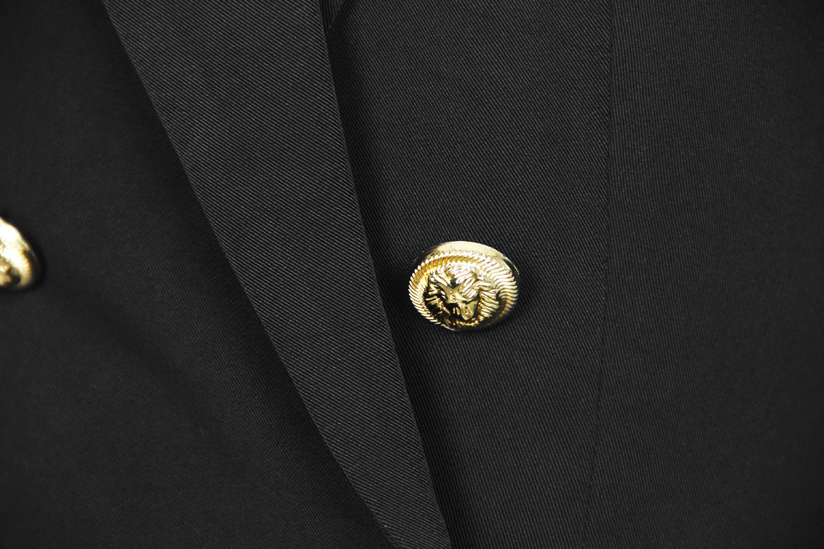 Classic Black Slimming Blazer