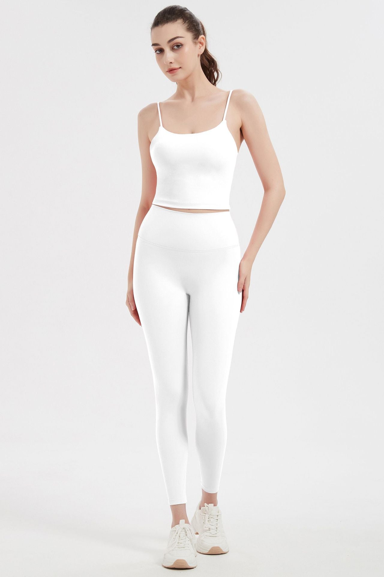 Sportswear Two Piece Set with Chest pad