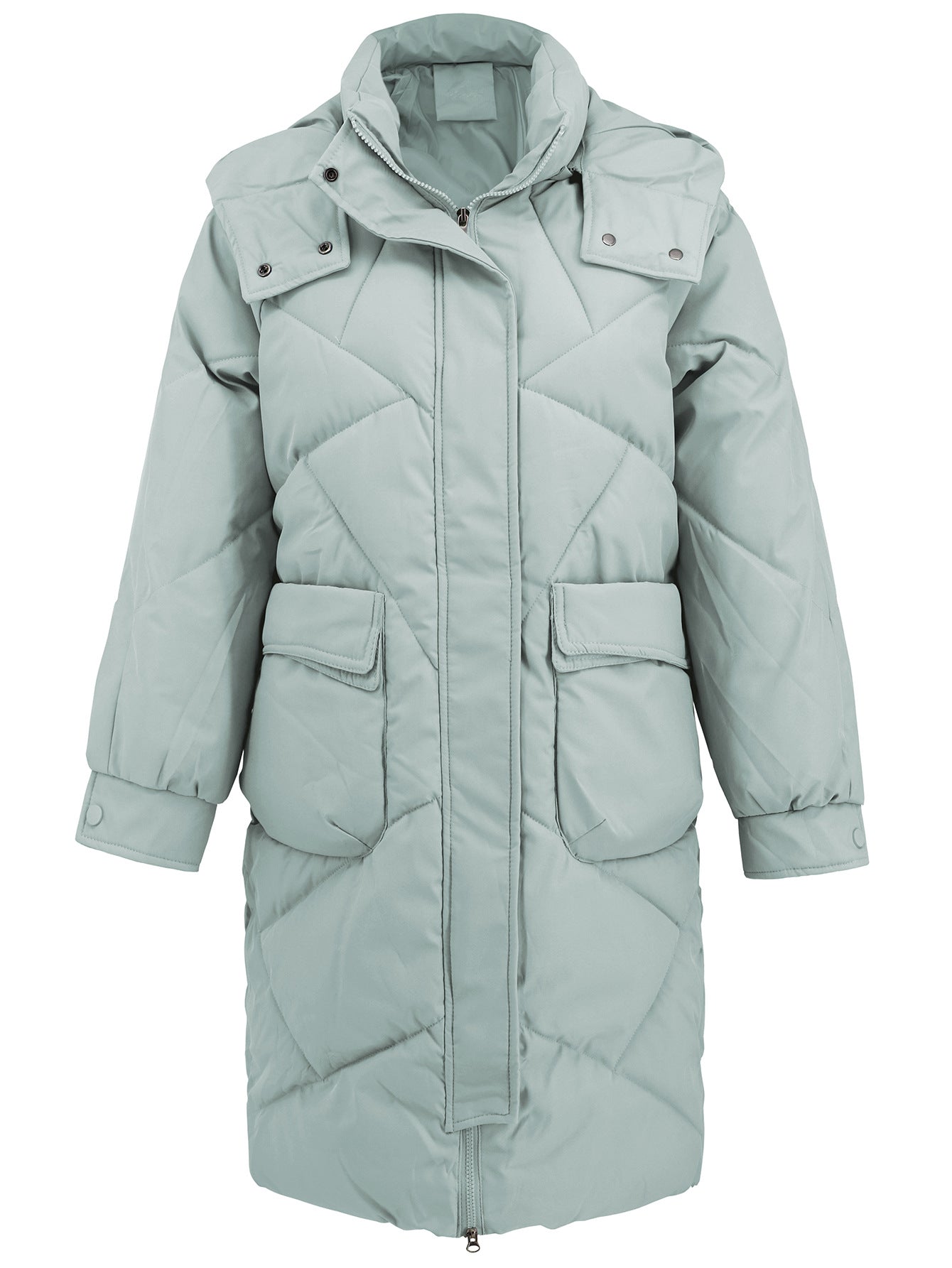 Mid Length Cotton Padded Coat
