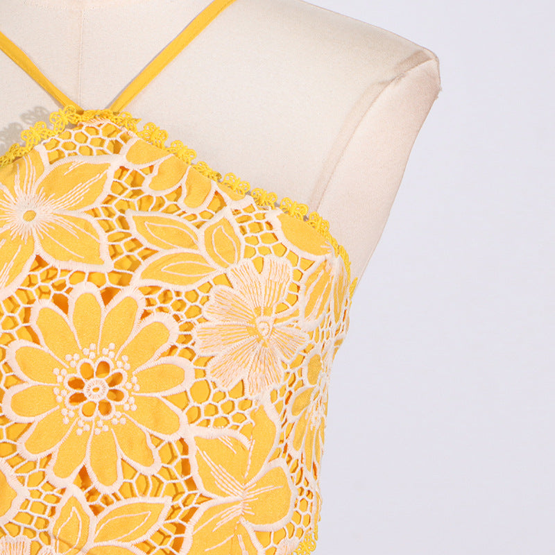 Sofia Halter Cutout Dress