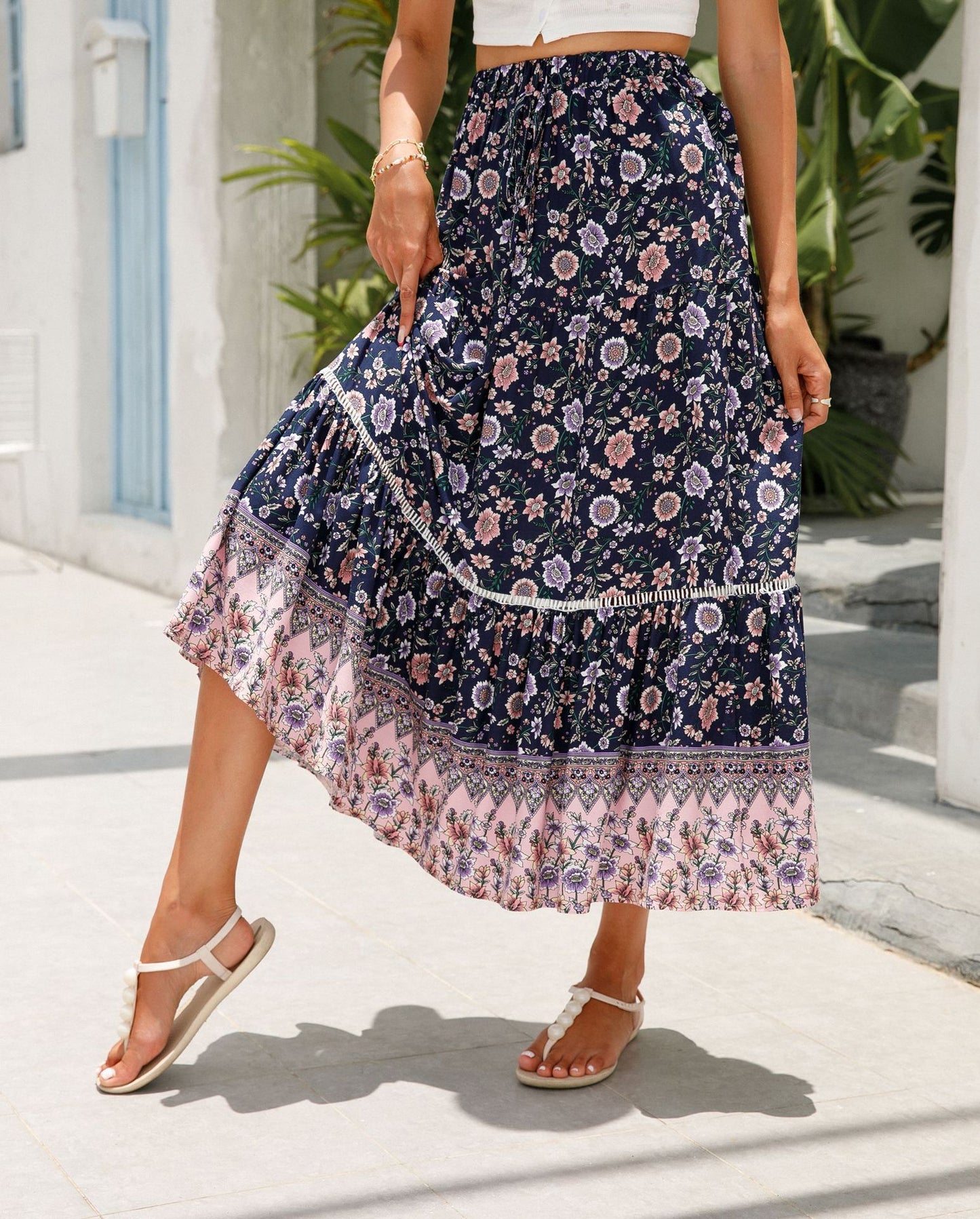 Bohemian Beach Skirt
