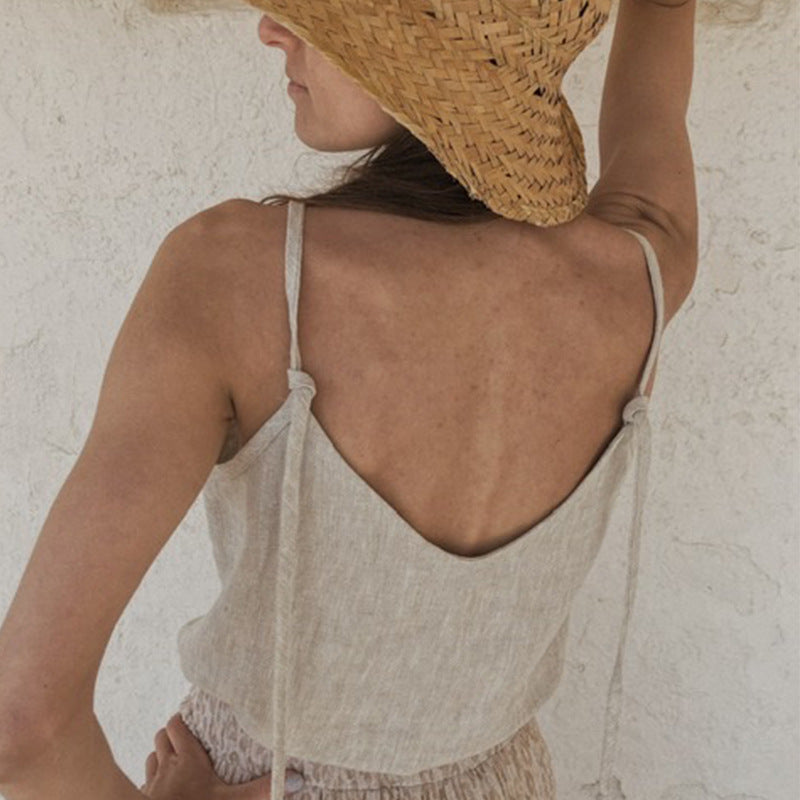 Linen Tank Top