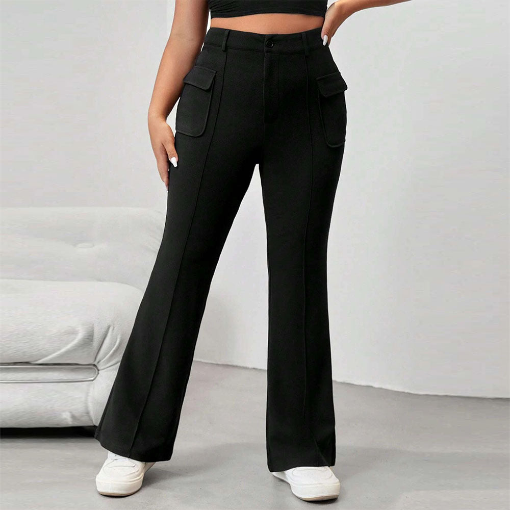Black Flare Pants