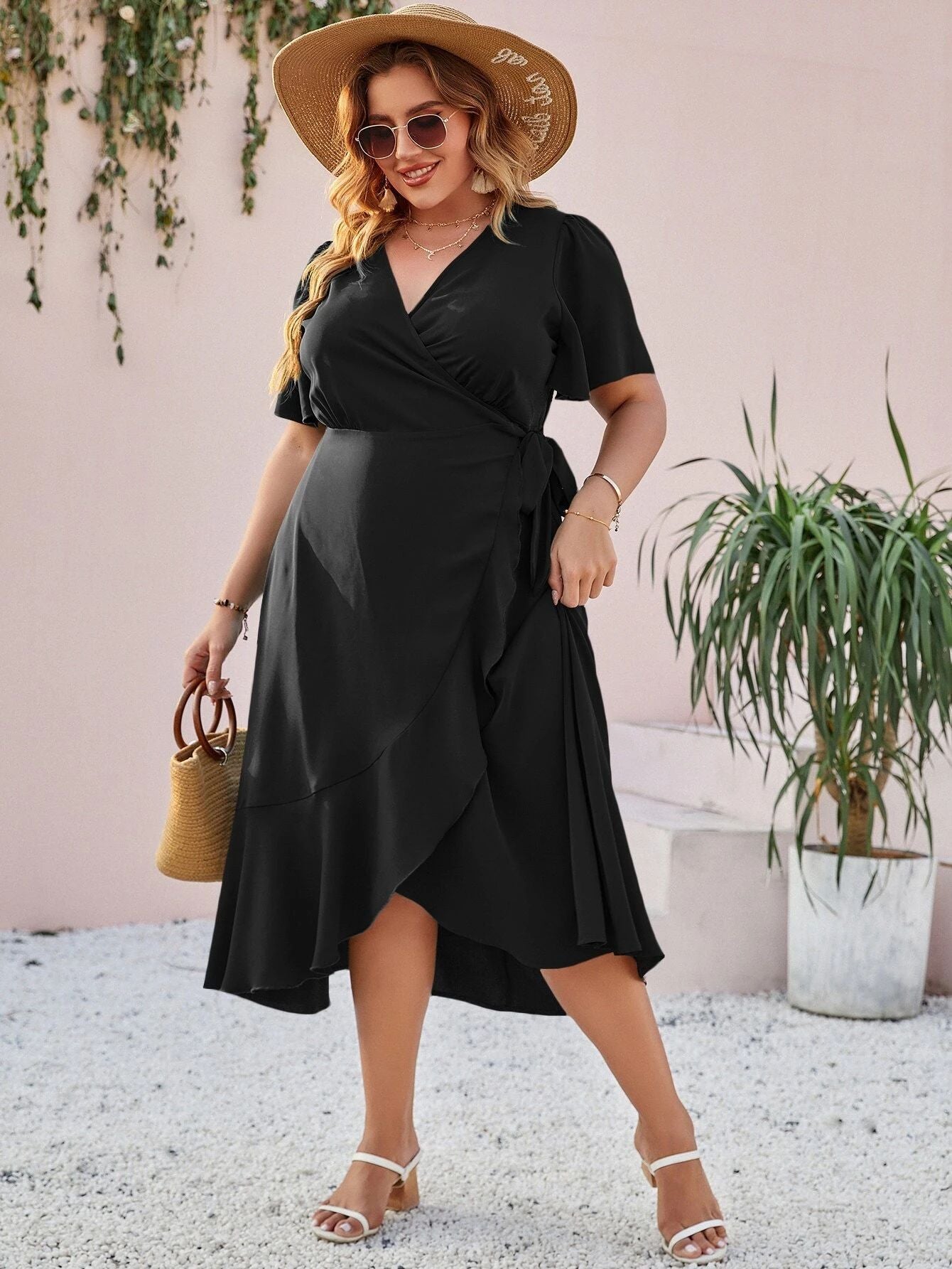 Rhea Wrap Dress