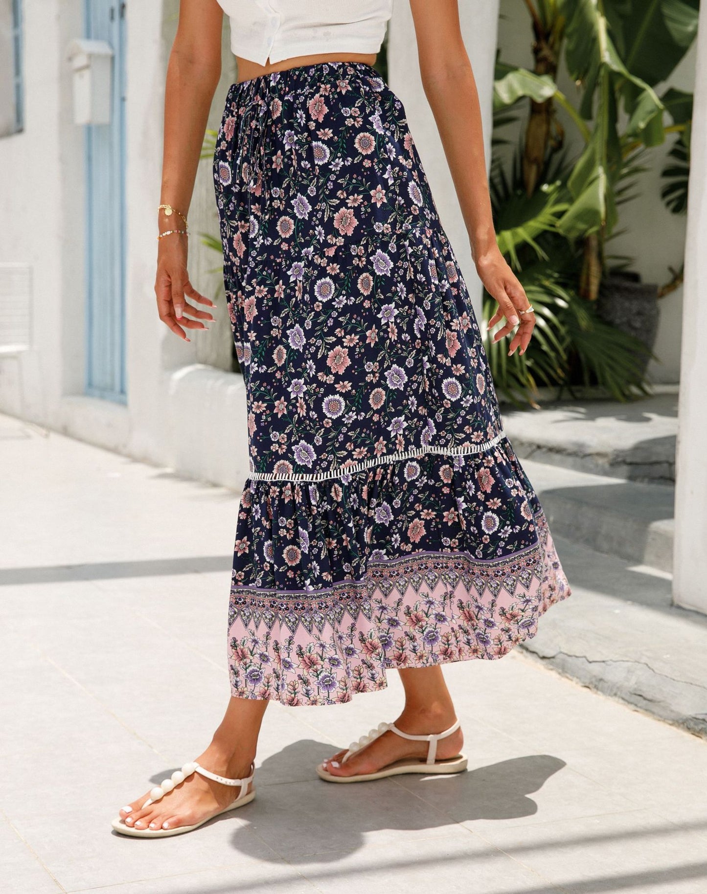 Bohemian Beach Skirt