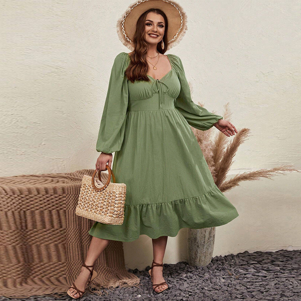 Olive Sweetheart Dress