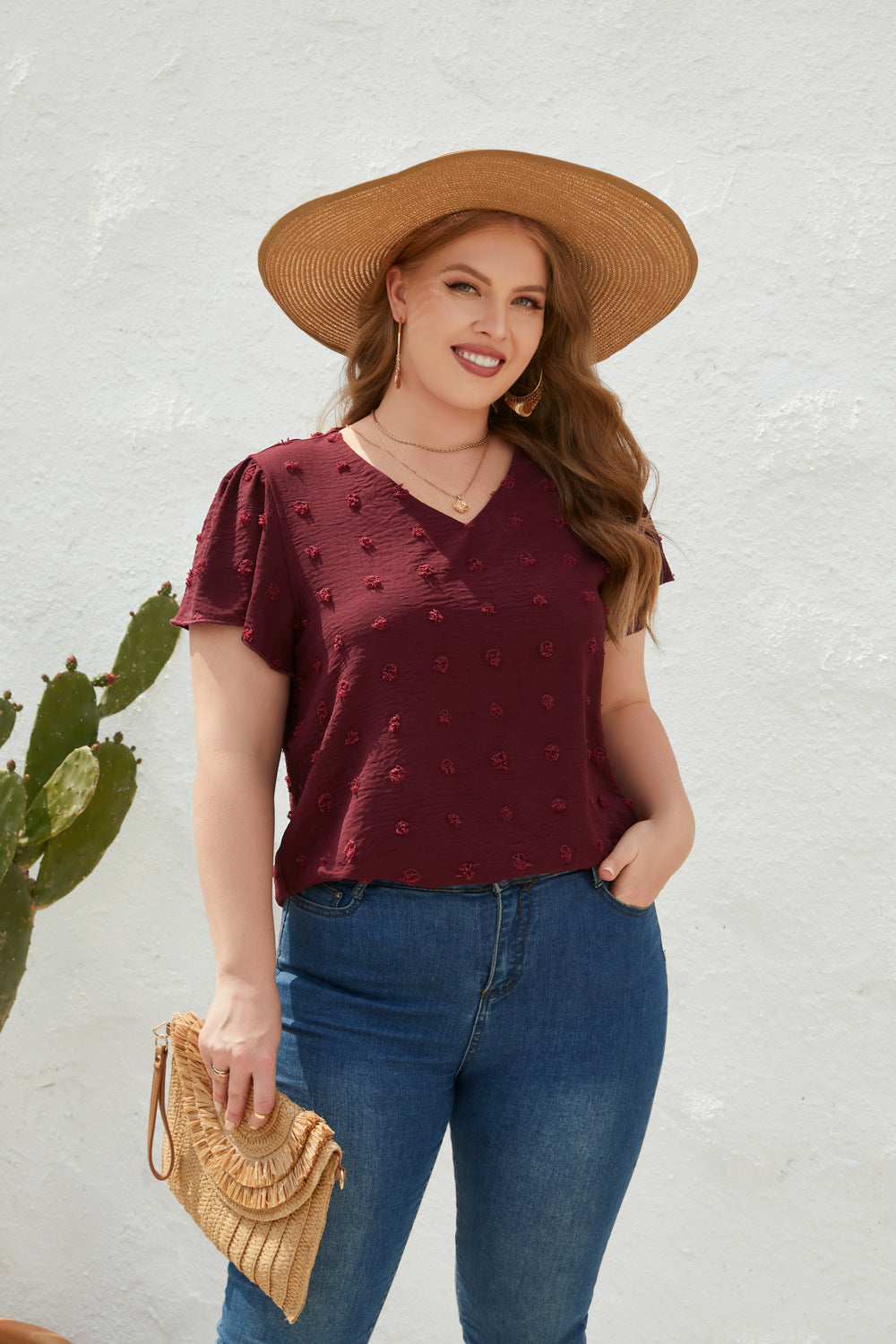Chloe Polka Dot Top