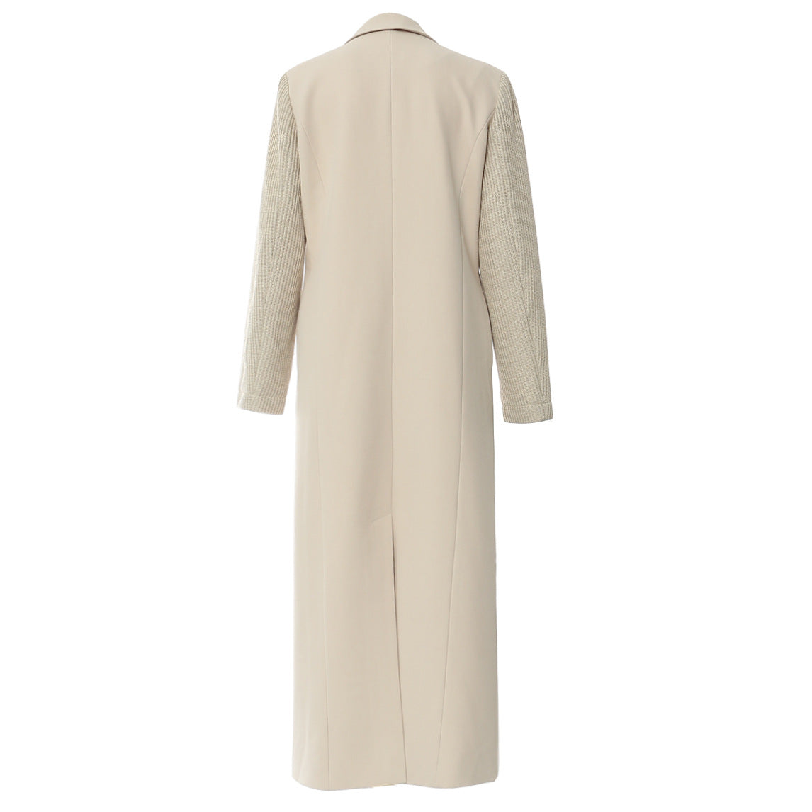 Patchwork Mid Length Coat