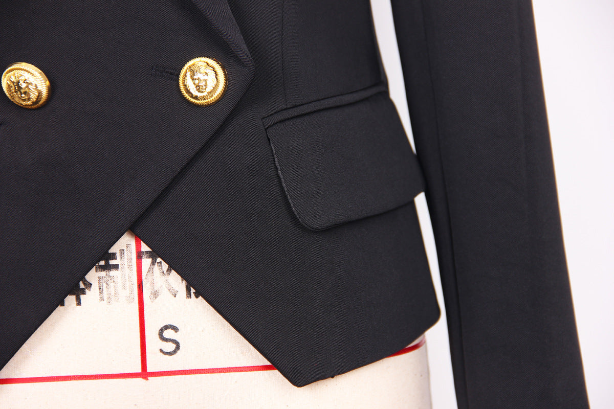 Classic Black Slimming Blazer