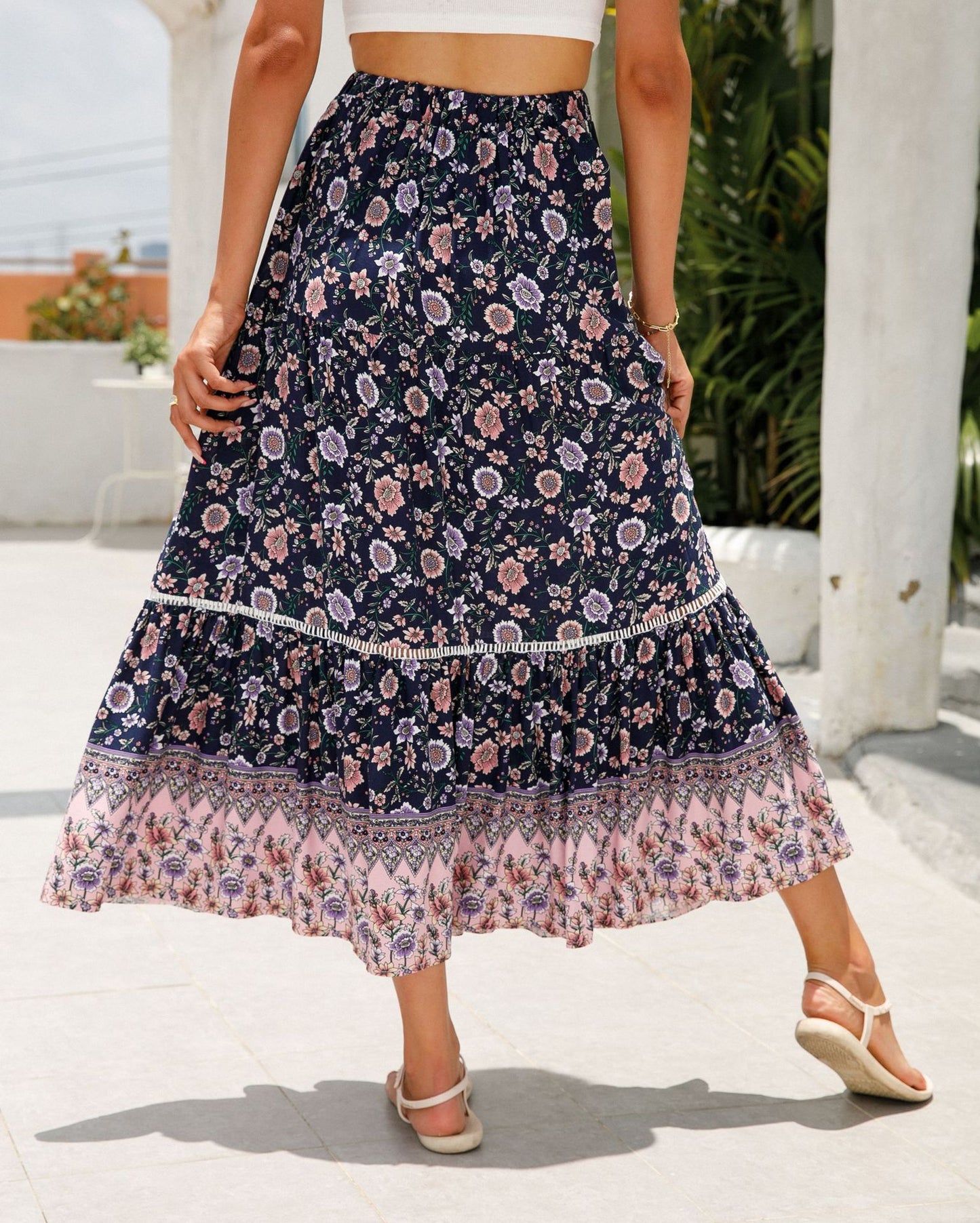 Bohemian Beach Skirt