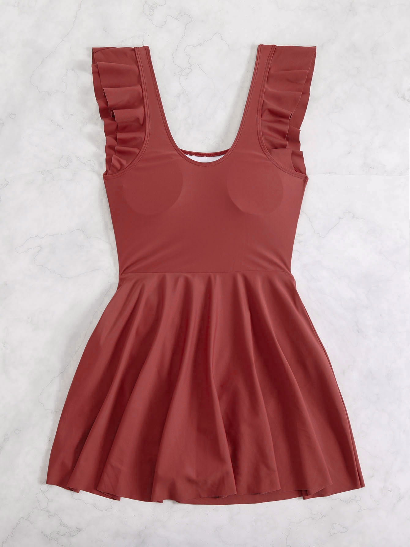 One Piece Conservative Swimsuit