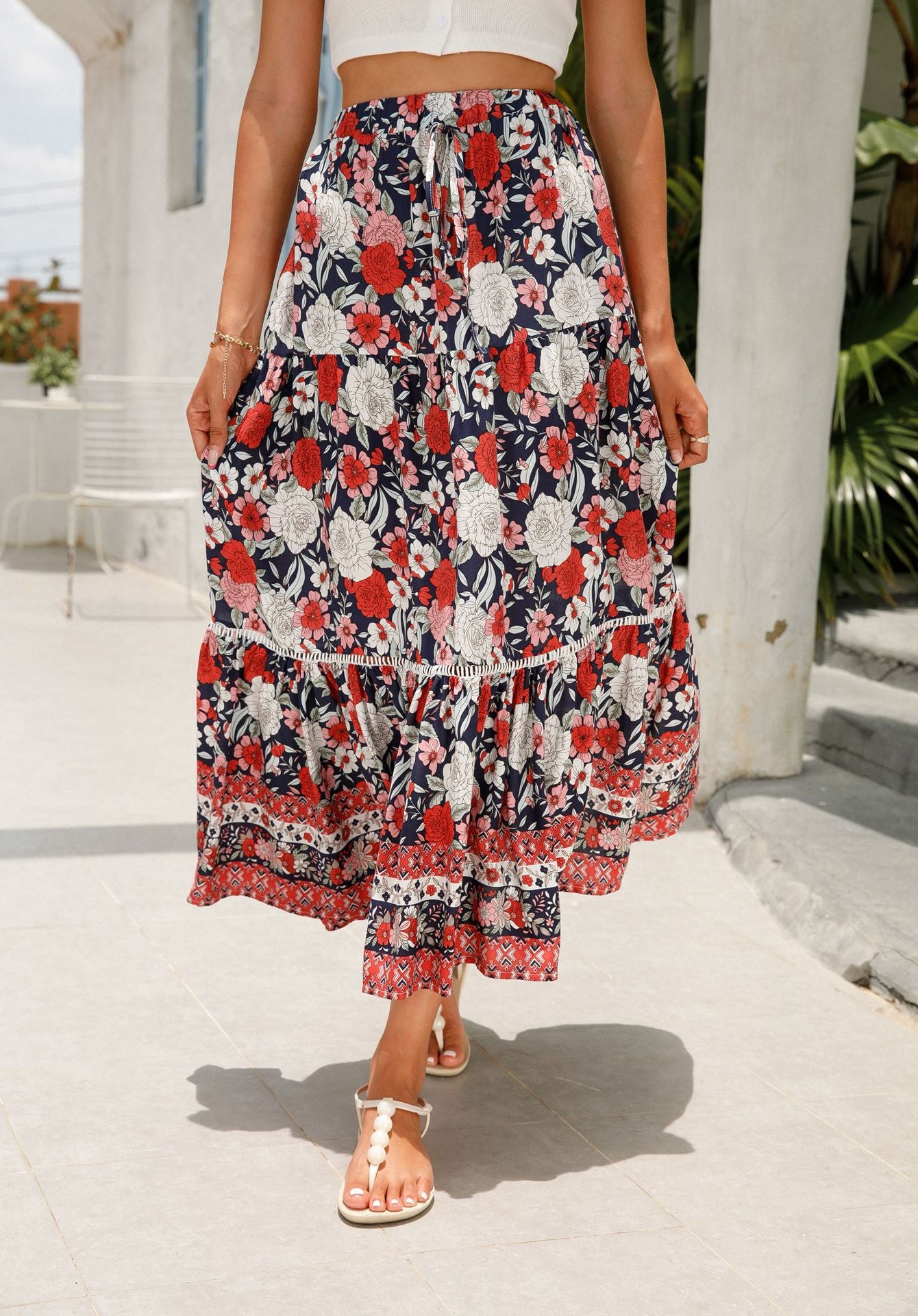Bohemian Beach Skirt