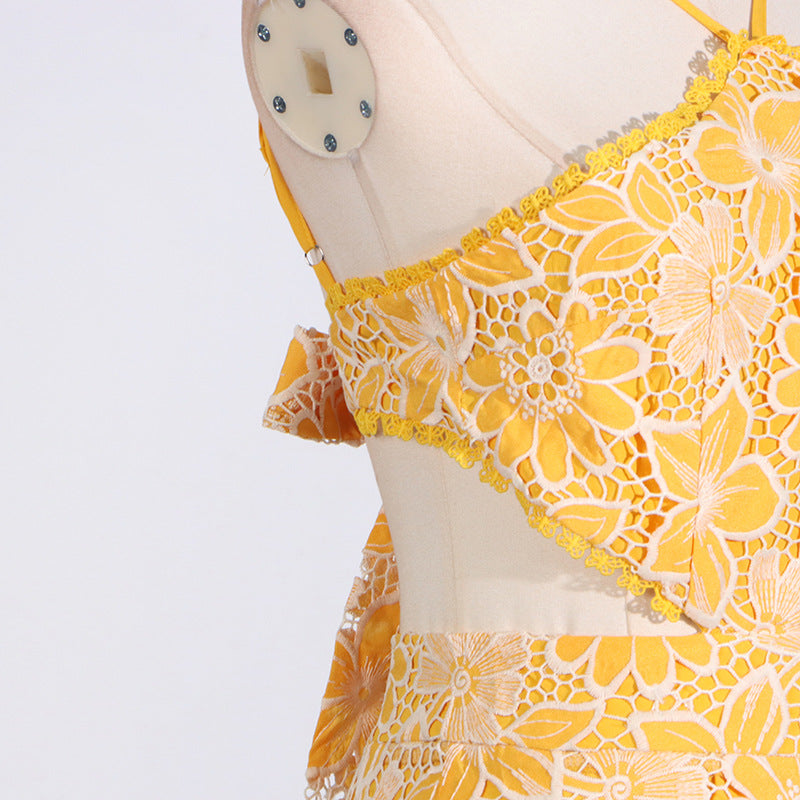 Sofia Halter Cutout Dress