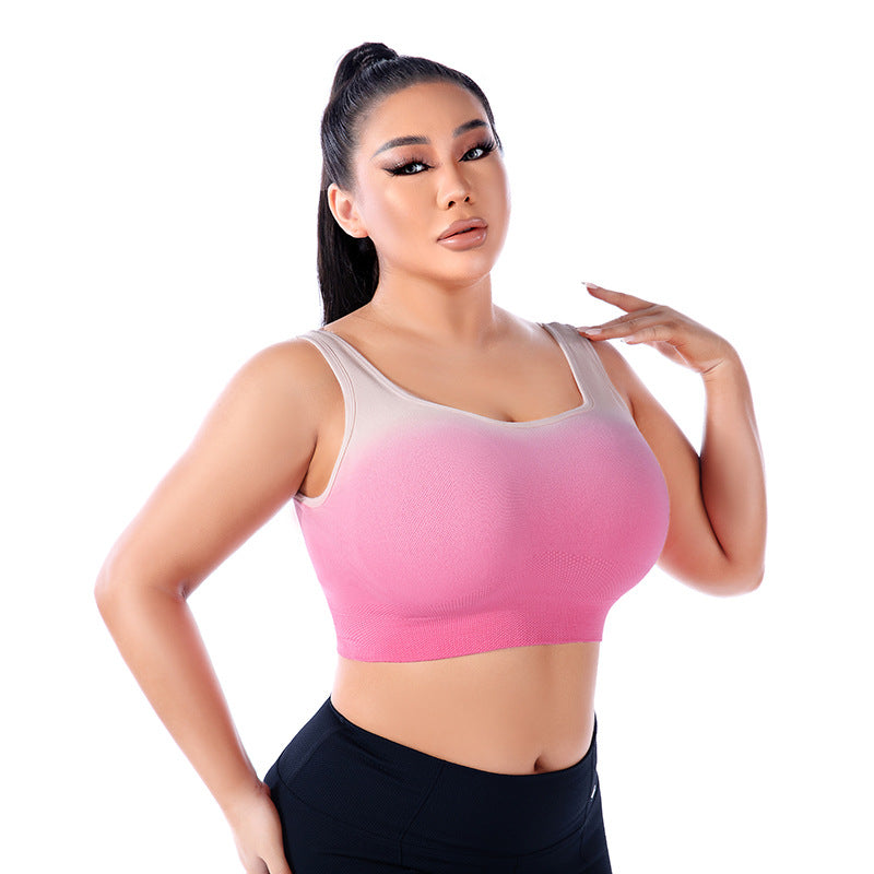Thin One-Piece Push Up Yoga Bra