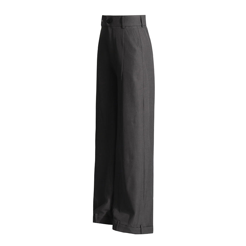 Black Wide Leg Trousers