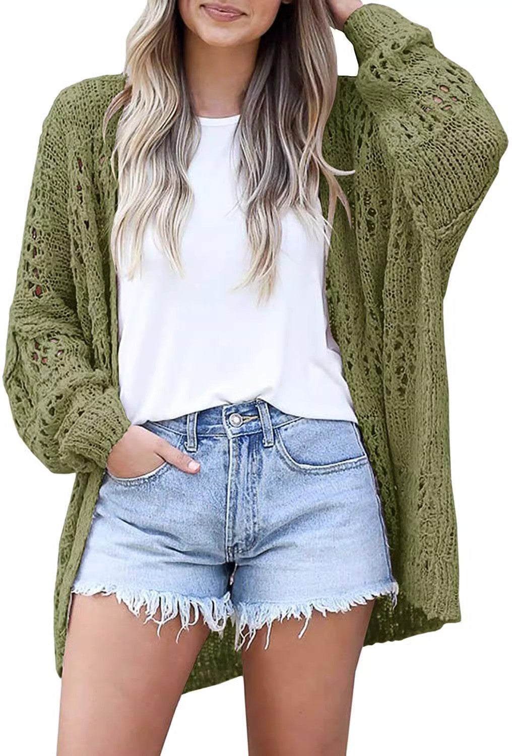 Bohemian Crochet Cardigan