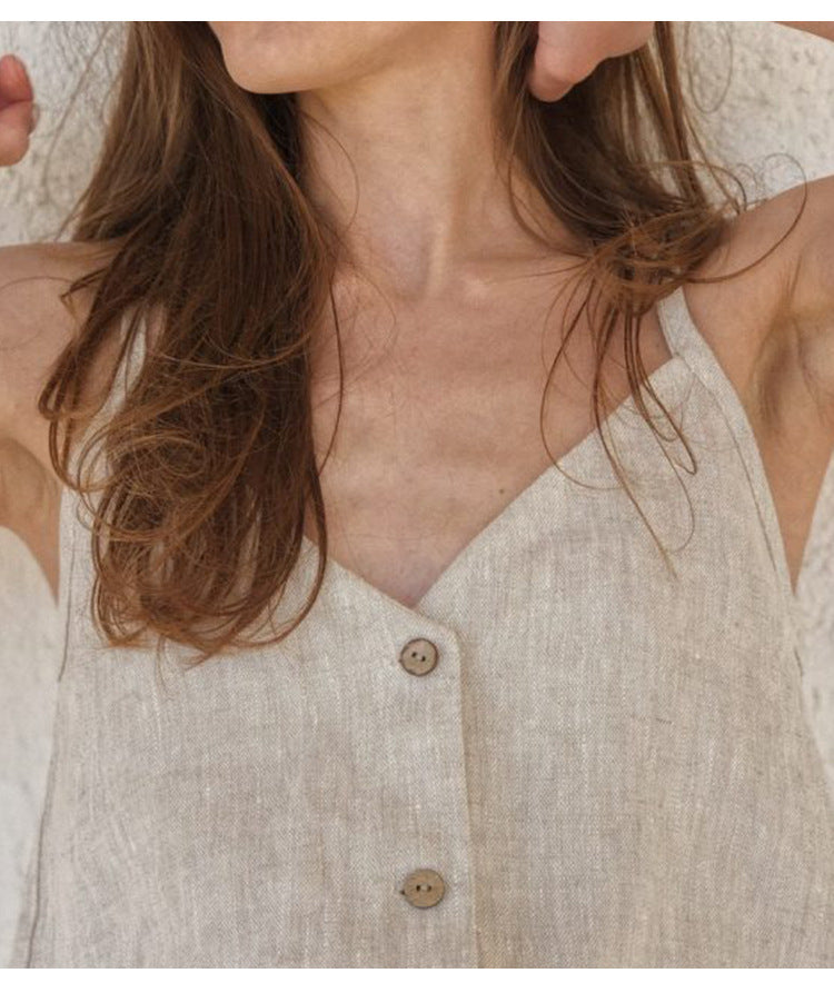Linen Tank Top