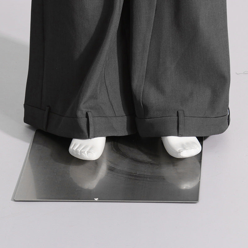 Black Wide Leg Trousers
