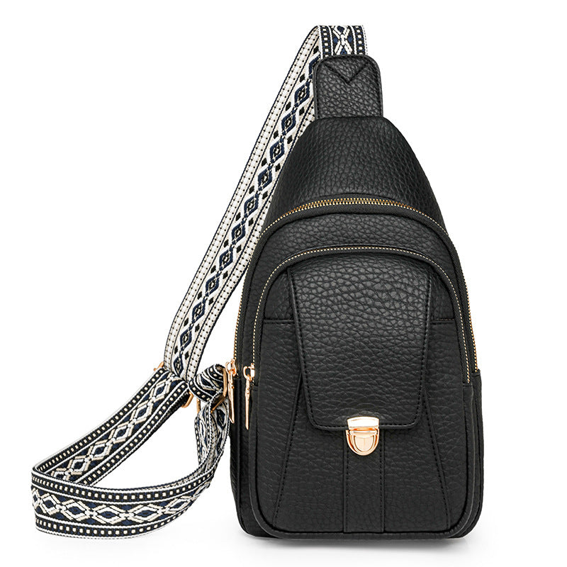 Soft Faux Leather Crossbody Bag